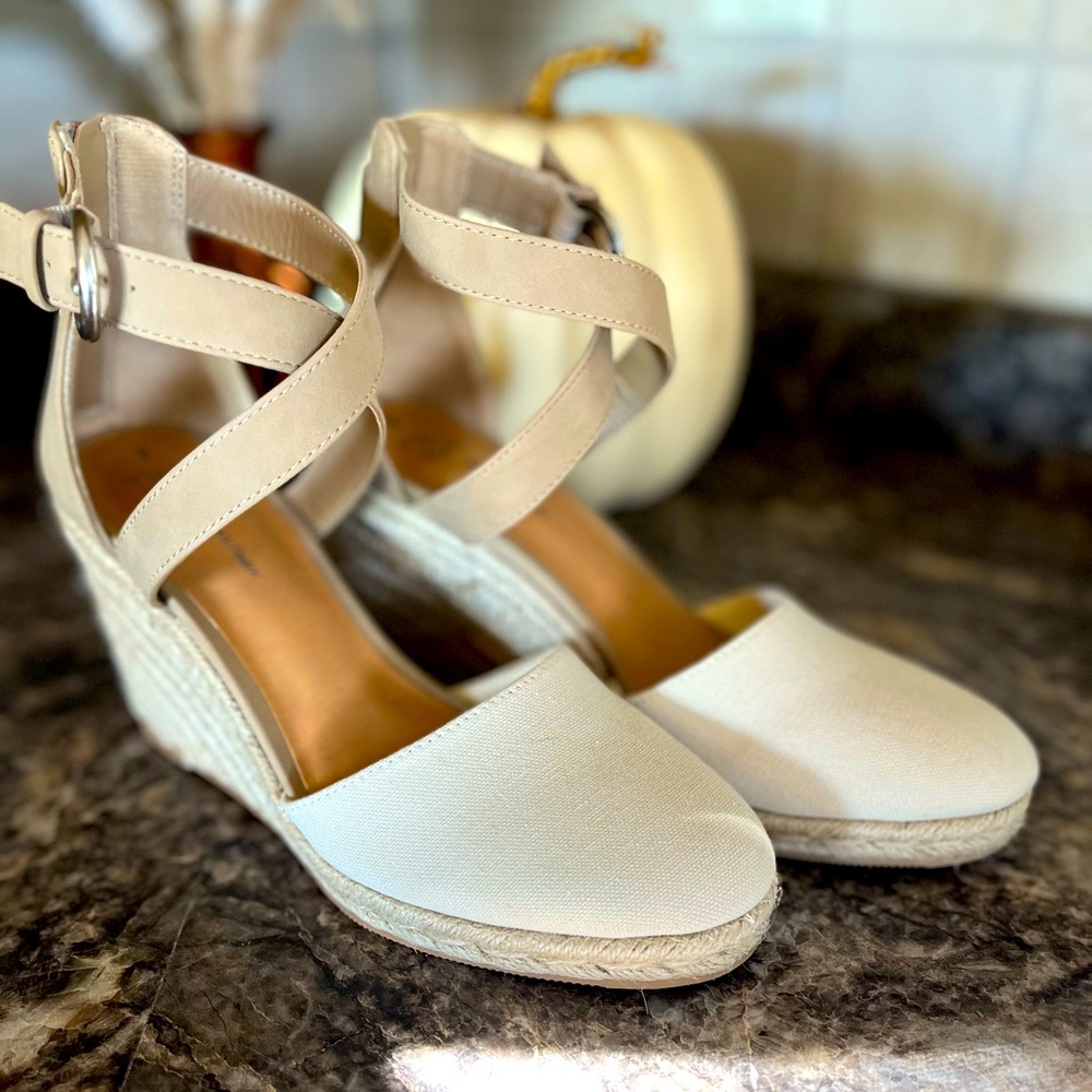 Time and Tru Wedge Sandals